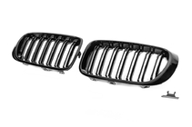 BMW X3 F25 2011-2018 Kidney Grilles M-Look (2014-2018, Gloss Black) photo 3