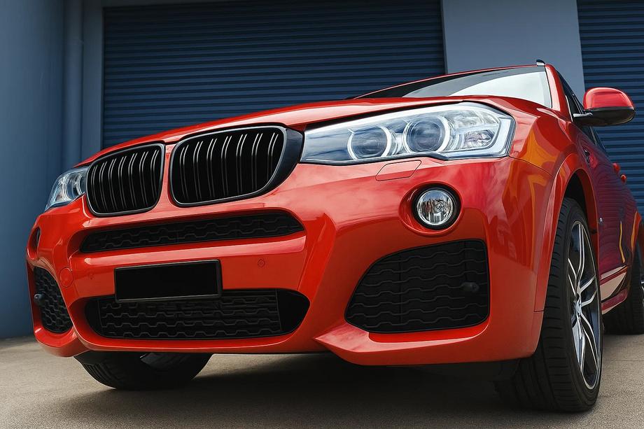 BMW X3 F25 2011-2018 Kidney Grilles M-Look (2014-2018, Gloss Black) Image