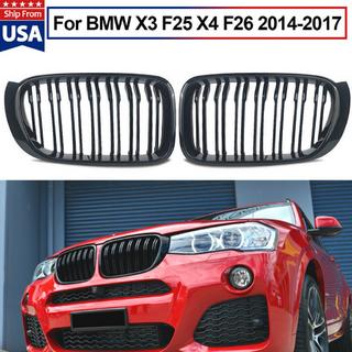 Kidneys M-Look (Gloss Black) BMW X4 F26 2014-2018 photo 3