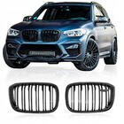 BMW X3 G01 2018- Kidneys M-Look (Gloss Black) photo 12