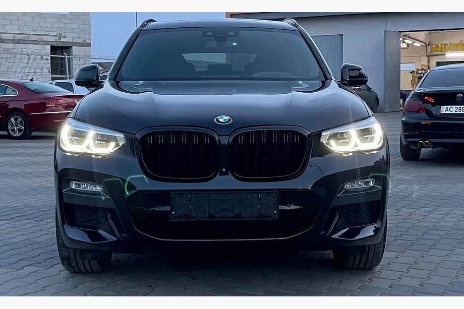 BMW X4 G02 2018- Kidneys M-Look (Gloss Black) Photo 3