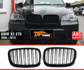 BMW X6 E71 2008–2014 Kidneys M-Look V1 (Gloss Black) photo 2