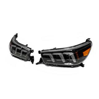 Front Headlights Lexus Design V2 2015-2019 (Set of 2) Toyota Hilux 2015- photo 3
