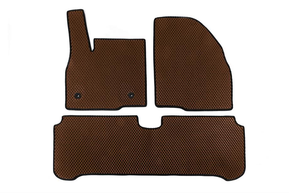Chevrolet Bolt 2016-2023 EVA Floor Mats (EUV, Brown) Image