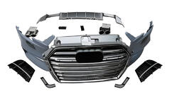 Audi A3 2012-2020 Front bumper RS-Style V-2 (HB/Sedan, 2016-2020) photo 1