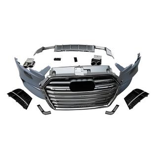 Front bumper RS-Style V-2 (HB/Sedan, 2016-2020) Audi A3 2012-2020