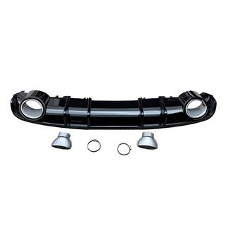 S-Style Rear Diffuser (2015-2019, matte black)