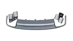 Audi A4 B8 2007-2015 Rear Diffuser with Exhaust Tips S-Style (2007-2011) photo 1