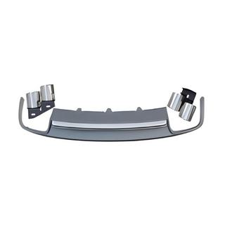 Rear Diffuser with Exhaust Tips S-Style (2007-2011)