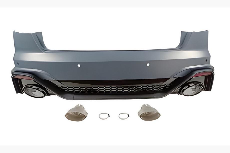 Audi A4 B9 2015-2024 Rear bumper assembly (2019-2024) Image