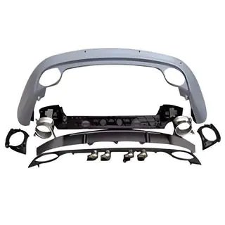Rear bumper assembly RS-Style (2-door, 2007-2011)