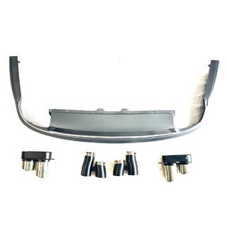 Rear Diffuser with Tips S-Style (2014-2018) Audi A8 2010-2018