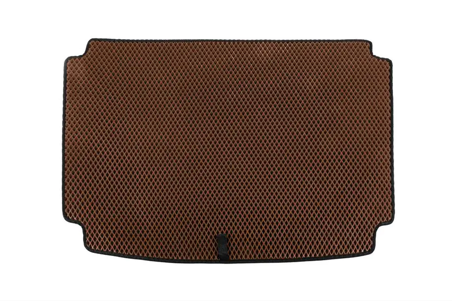 Kia Niro 2016–2021 Trunk Mat EVA (E-Niro 2018-2022, with Subwoofer, Brown) Image