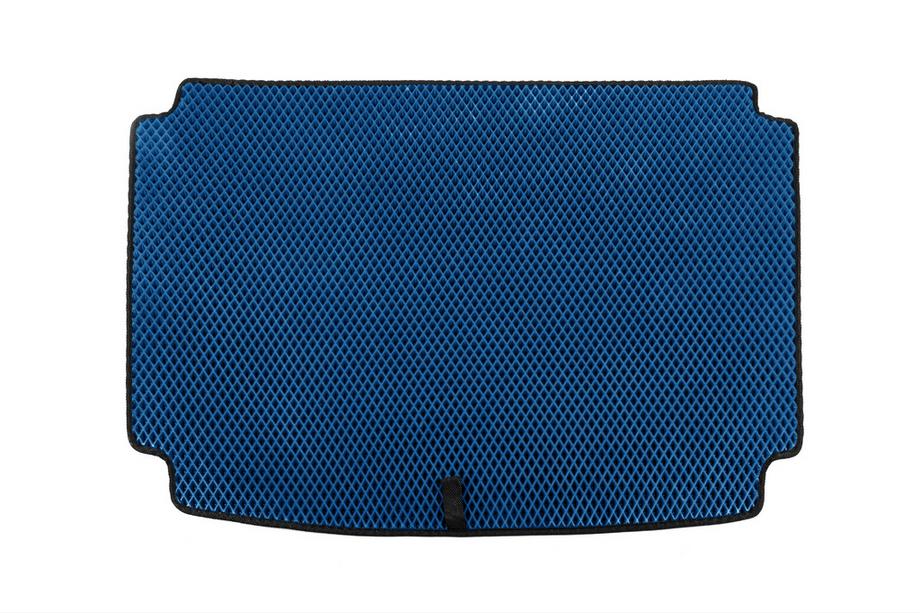 Kia Niro 2016–2021 Trunk Mat EVA (E-Niro 2018-2022, with Subwoofer, Blue) Image