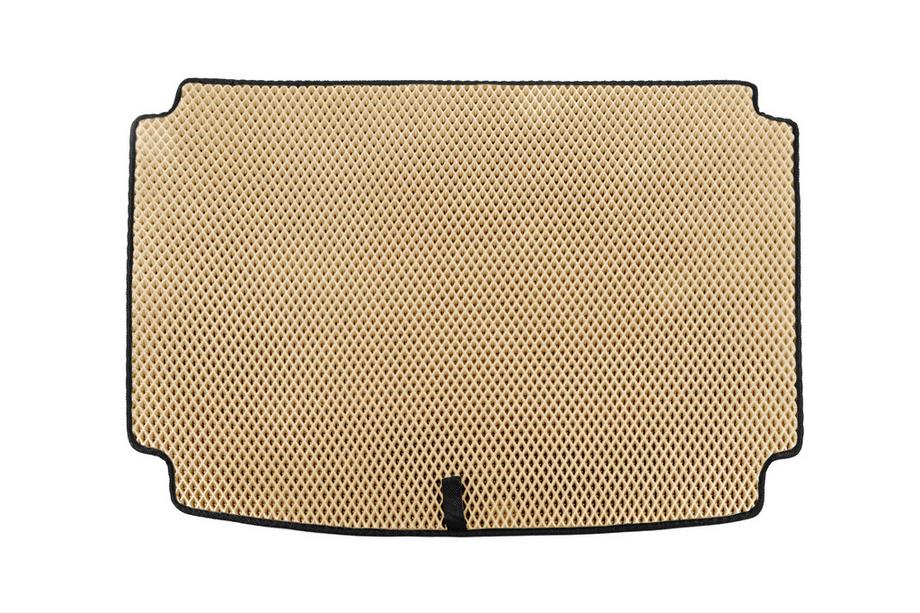 Kia Niro 2016–2021 Trunk Mat EVA (E-Niro 2018-2022, with Subwoofer, Beige) Image