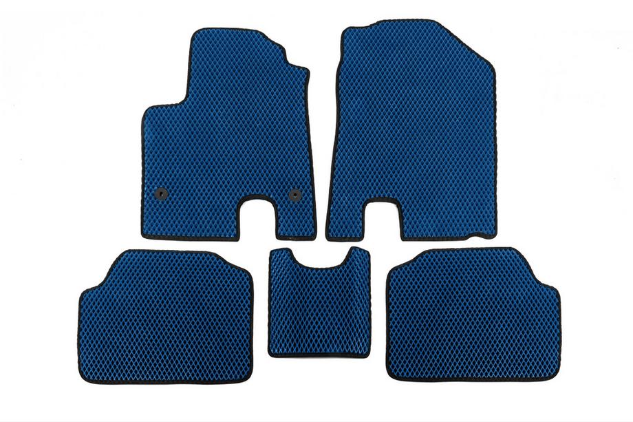 Kia Niro 2016–2021 EVA Floor Mats (E-Niro 2018-2022, Blue) Image