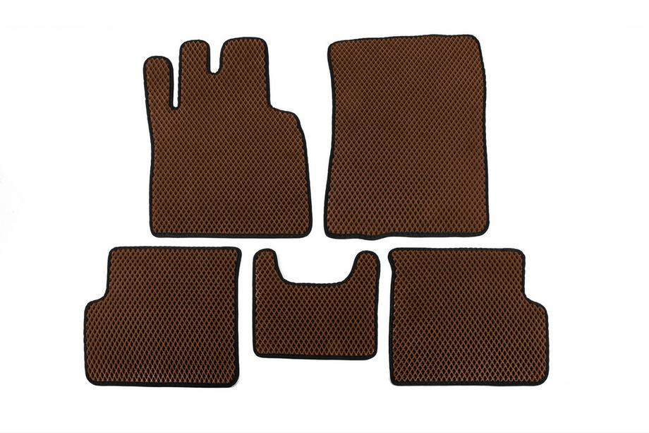 Mercedes G class W463 1990-2018 EVA Floor Mats V1 (Brown) Image
