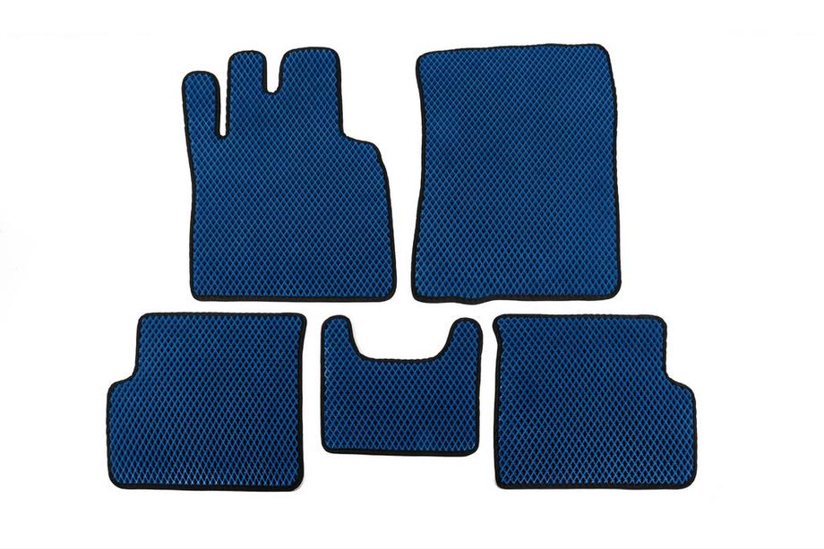 Mercedes G class W463 1990-2018 EVA Floor Mats V1 (Blue) Image