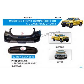 Front bumper with grille (AMG style)