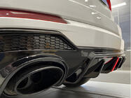 Audi Q3 2019–2025 Rear Diffuser with Exhaust Tips QRS-Style photo 1
