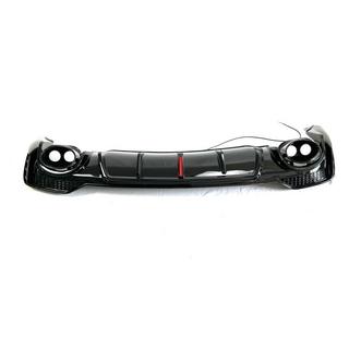 Rear Diffuser with Exhaust Tips QRS-Style Audi Q3 2019–2025 photo 2