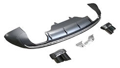 Audi Q5 2008-2017 Rear Diffuser with Tips QS-Style photo 1