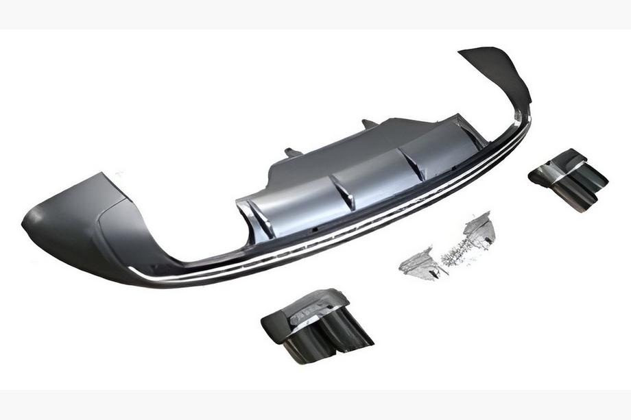 Audi Q5 2008-2017 Rear Diffuser with Tips QS-Style Image
