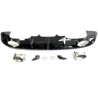 Rear Diffuser with Tips QRS-Style (2013-2017) Audi Q5 2008-2017