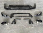 Audi Q7 2015–2026 Rear Diffuser with Tips QRS-Style (2020+, Black) photo 1