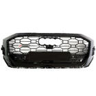 Audi Q8 2018- Front Grille RSQ-Style (2018-2023, Black) photo 2
