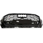Audi Q8 2018- Front Grille RSQ-Style (2018-2023, Black) photo 3