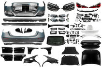 Mercedes S-class W221 2005-2013 Facelift kit to W223 Maybach (with door handles and inserts) photo 1