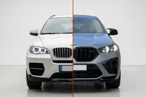 BMW X6 E71 2008–2014 Facelift Kit to X6M F96 LCI photo 1