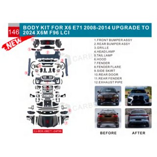 Facelift Kit to X6M F96 LCI photo 3
