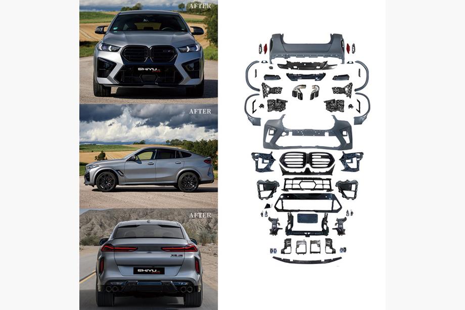 BMW X6 G06 2019–2027 Body kit X6M F96 LCI (for 2023+) Image