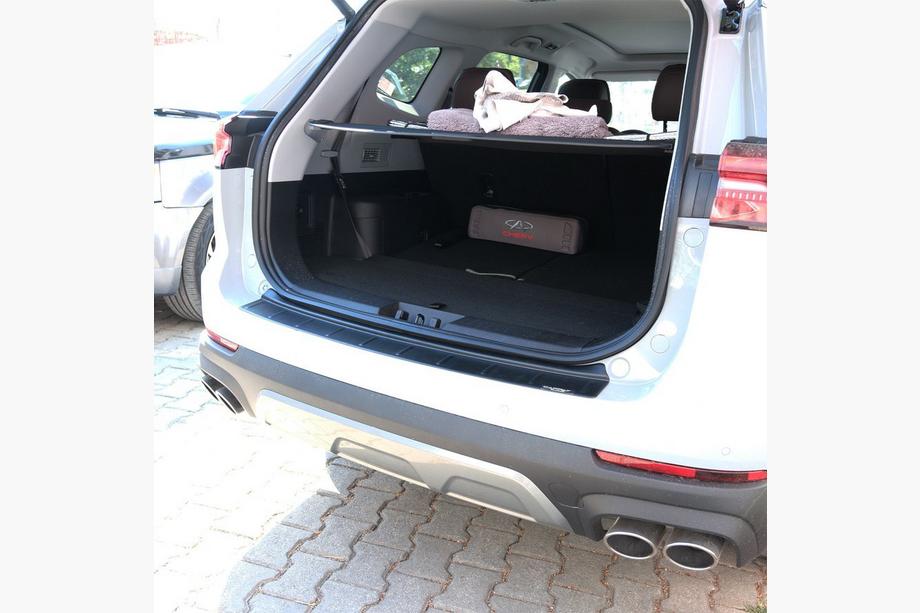 Chery Tiggo 8 2017- Rear Bumper Protector EuroCap (ABS) Photo 5