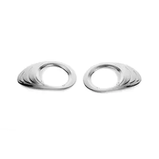 Fog light trim 2008-2013 (2 pcs, stainless steel) photo 2