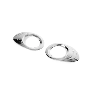 Fog light trim 2008-2013 (2 pcs, stainless steel) photo 3