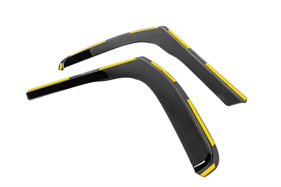 Renault Trafic 2001–2015 In-Channel Wind Deflectors (2 pcs, Niken Luxury) Photo 2