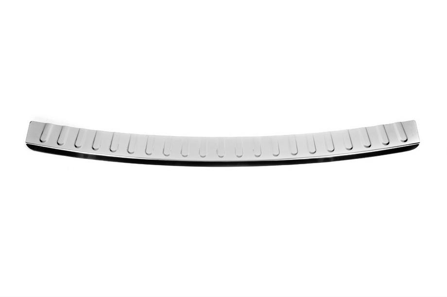 Volkswagen Golf 5 2003-2009 Rear bumper protector Carmos V-2 (HB, stainless steel) Photo 1