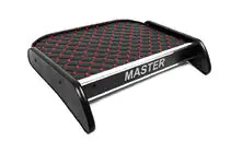 Renault Master 2011-2023 Dashboard Shelf (Black with Red Stitching) photo 3