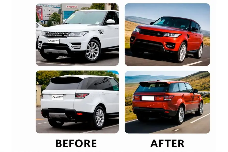 Range Rover Sport 2014-2022 Body Kit Black Pack (2013-2017) Image