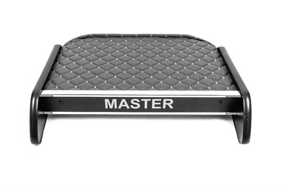 Renault Master 2011-2023 Dashboard Shelf (Gray with Gray Stitching) Image