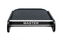 Renault Master 2011-2023 Dashboard Shelf (Black with Blue Stitching) photo 1