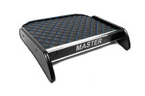 Renault Master 2011-2023 Dashboard Shelf (Black with Blue Stitching) photo 3