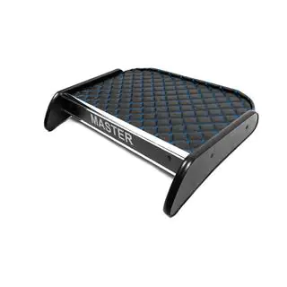 Dashboard Shelf (Black with Blue Stitching) photo 2