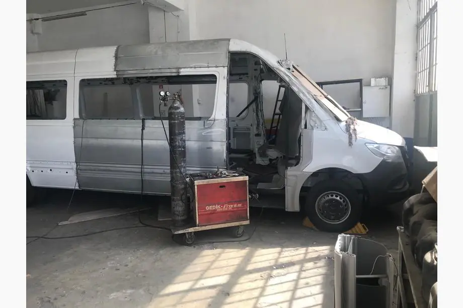 Mercedes Sprinter W907/W910 2018- Body kit for car extension Image