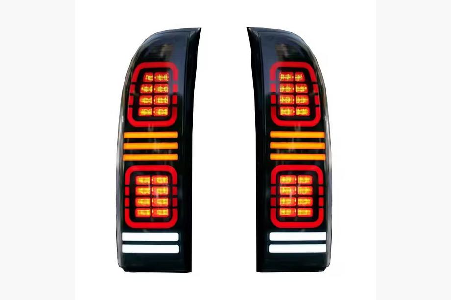Nissan Patrol Y61 1997-2011 Smoke Black LED Tail Lights (2004-2008, 2 pcs) Photo 1