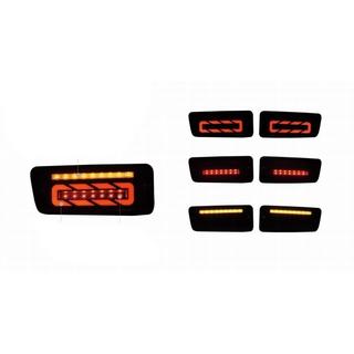 Smoke Black LED Tail Lights (1999-2005, 2 pcs)
