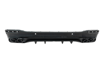Mercedes GLE W167 2018- Rear diffuser with exhaust tips GLE53 Black (2018-2026) photo 1